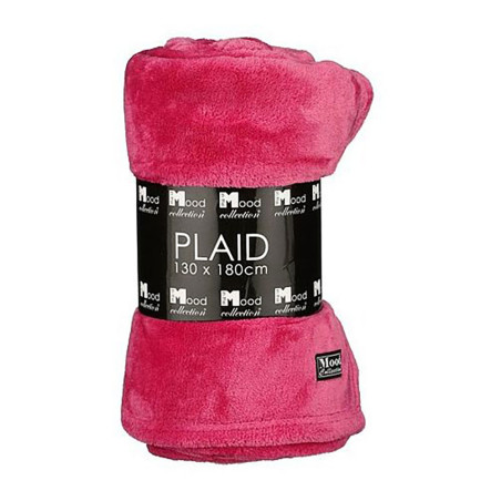 Cobertor fúcsia macio 1,80 x 1,30 m