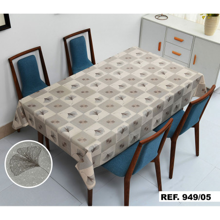 Rolo de toalha de mesa conter silver. tamanho 1,40 x 20m