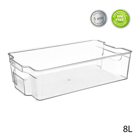 Organizador para frigorifico 8l 37x22x10cm