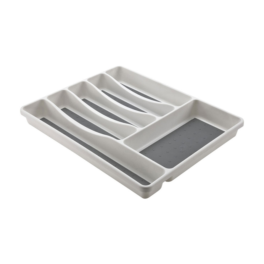 Organizador de gavetas para talheres space system 39x31x4,5cm mondex