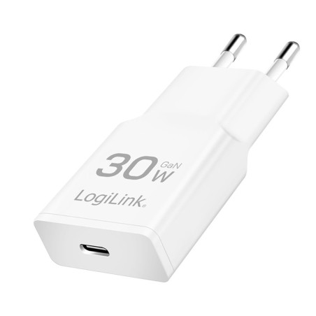 Carregador usb-c de 30 w, branco