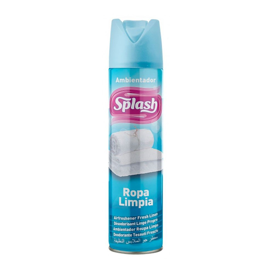 Spray ambientador aroma a roupa limpa 300 ml