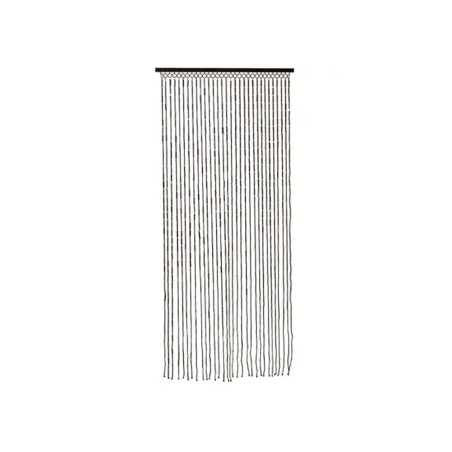 Cortina de bambu, castanho escuro, dimensões 90 x 200 cm