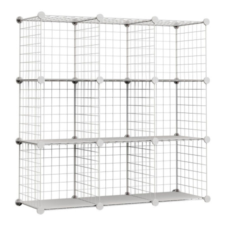 Estante modular de metal titan c9 branca