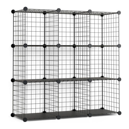 Estante modular de metal titan c9 preta