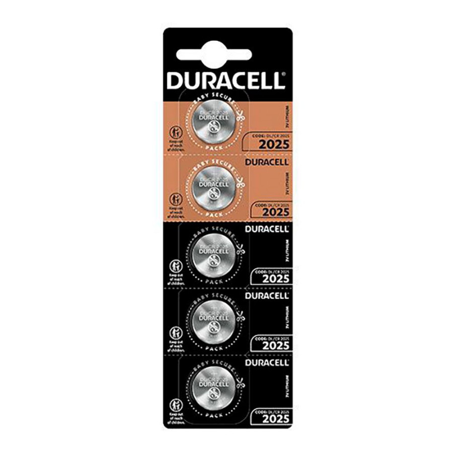 Pilha lithium micro cr2025 3 v ø20 x 2,5 mm blíster 5 uds