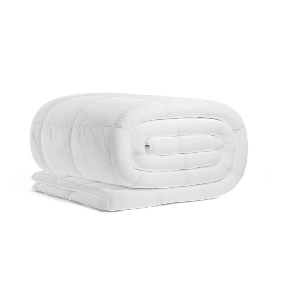 Edredom enchimento nórdico nalui warmy e200 branco 260 x 240 cm