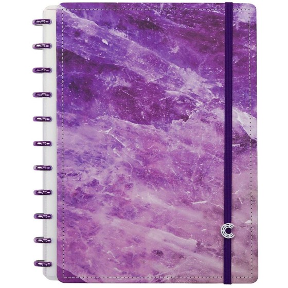 Caderno Inteligente grande (215x280mm) pautado Mineral Collection Mist