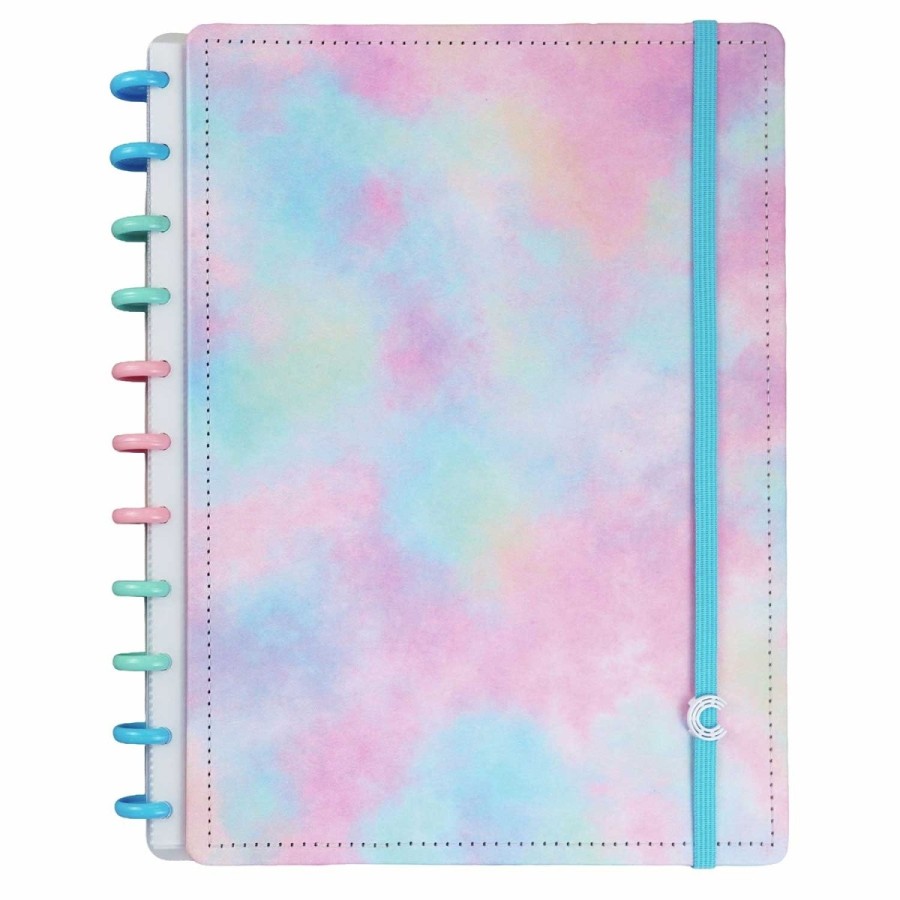 Caderno Inteligente grande (215x280 mm) pautado Free Spirit by Luisinha Guanilho