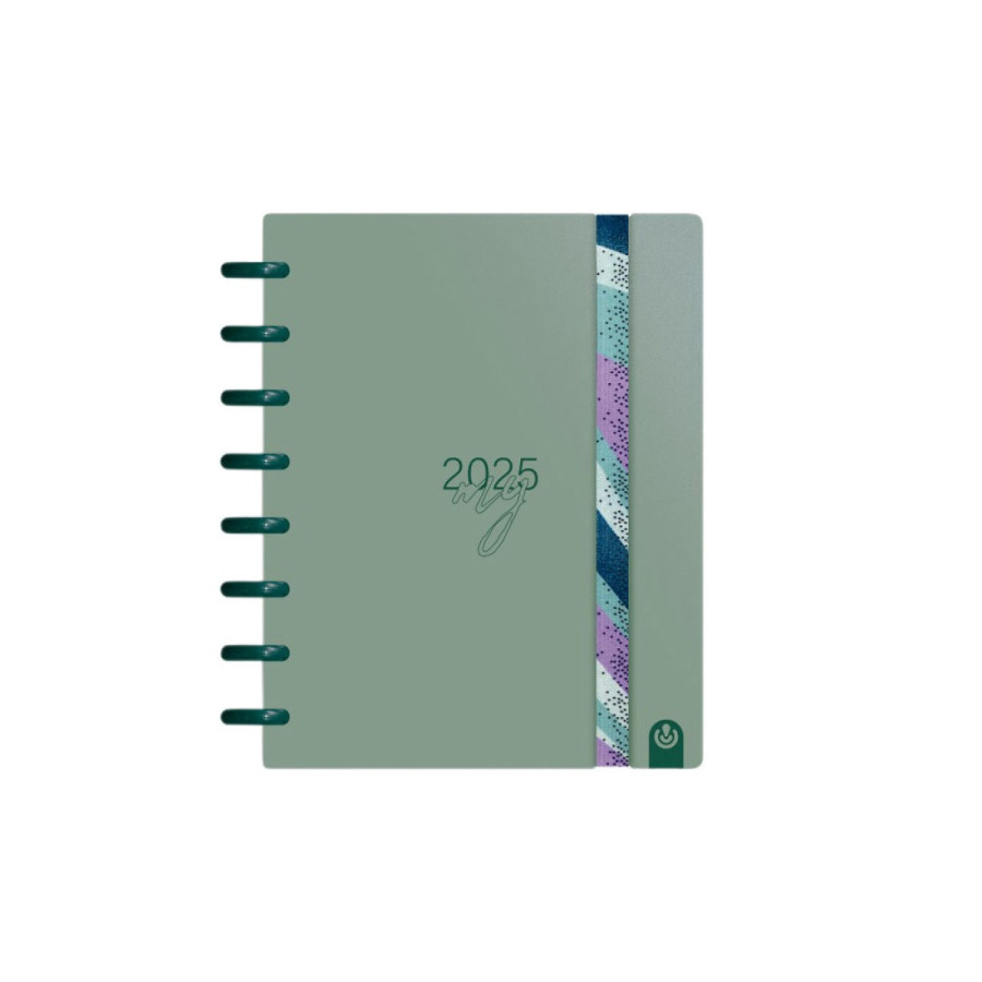 Agenda Semanal A5 2025 Ingeniox Verde