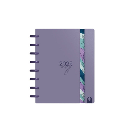 Agenda Semanal A5 2025 Ingeniox Malva