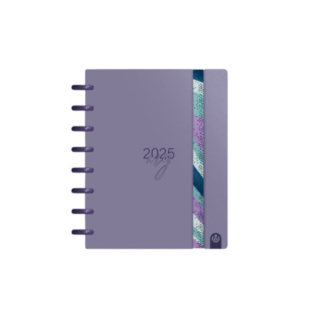 Agenda Semanal A5 2025 Ingeniox Malva