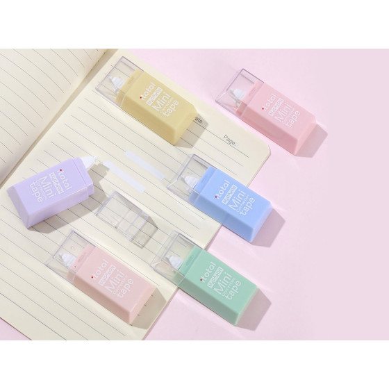 Corretor de Fita i-Total Macaron 5 mmx6 m 6un