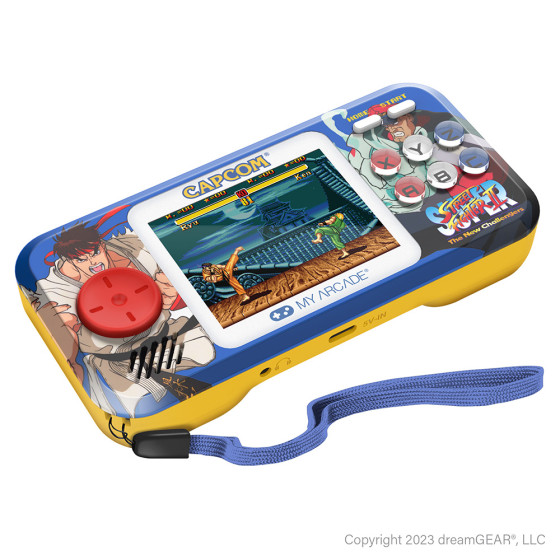 Pocket player street fighter ii portable