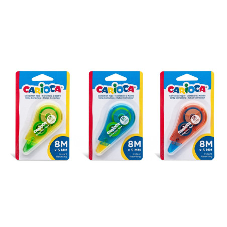 Corretor de Fita Carioca 5 mmx8 m blister