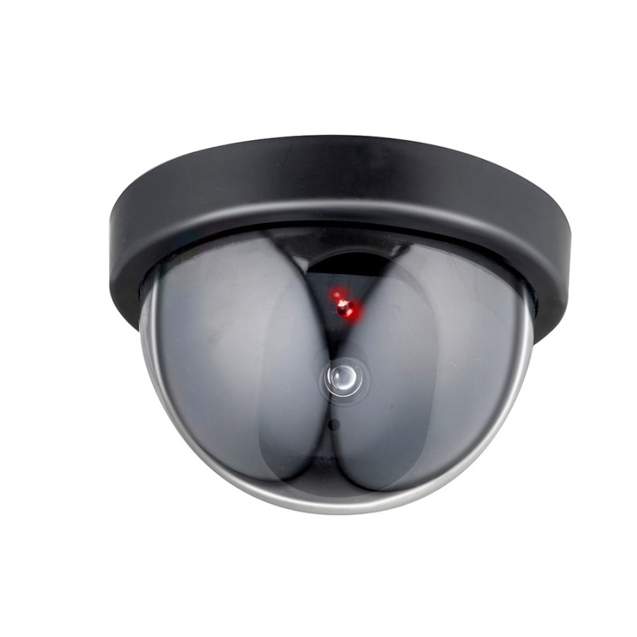 Câmara de segurança simulada tipo domo preta ø11 x 9 cm