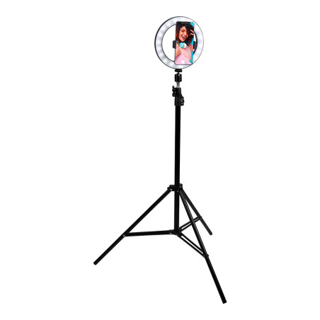 Anel luminoso com tripé