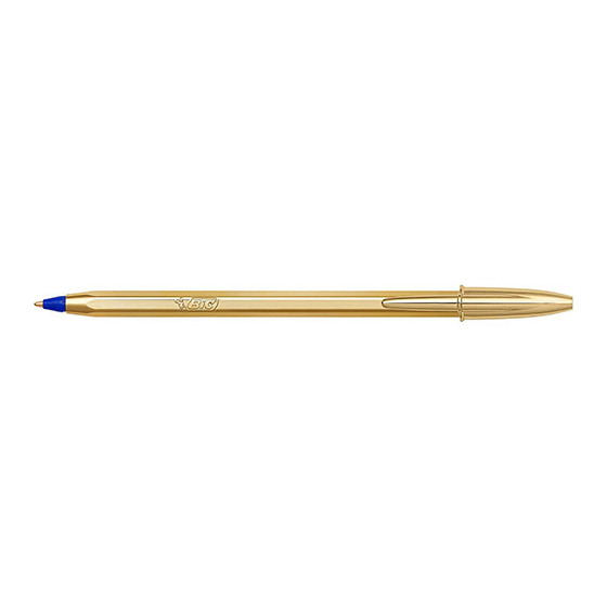 Esferográfica Bic Cristal Shine Azul