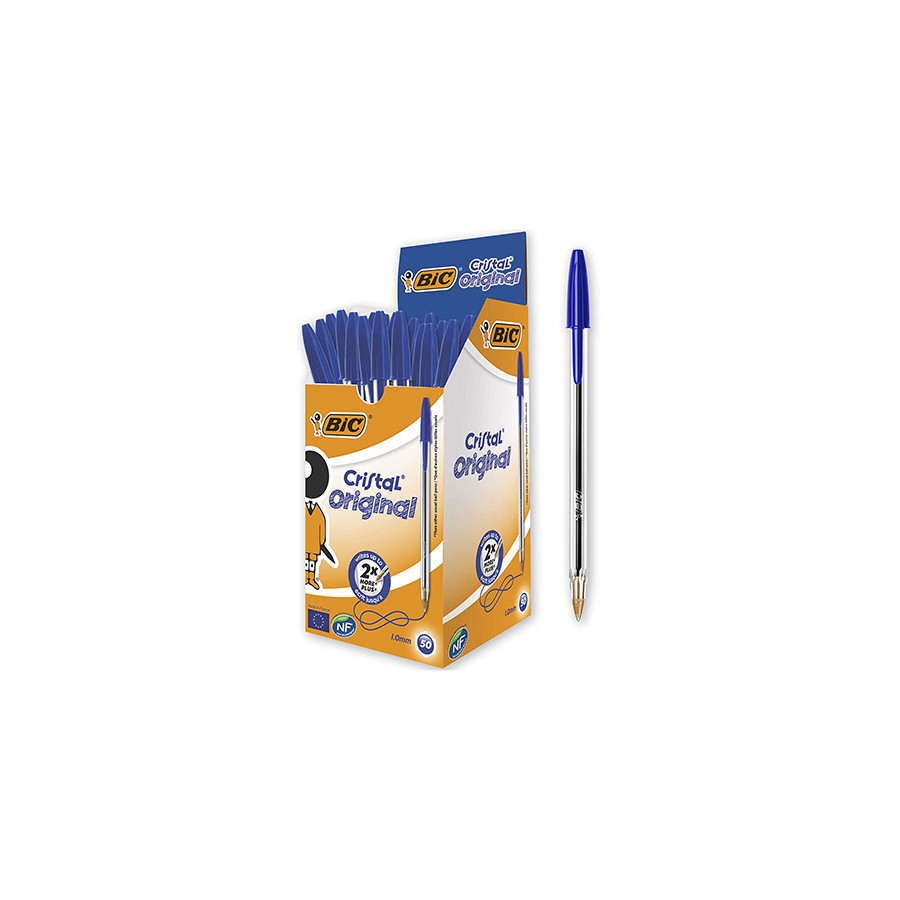 Esferográfica Bic Cristal Original Azul