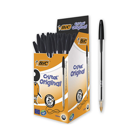 Esferográfica Bic Cristal Original Preta