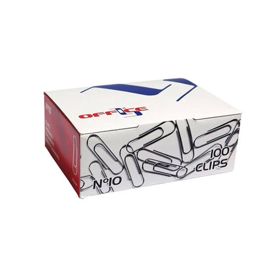 Caixa com 100 Clips Lismânia Número 10 - 50mm