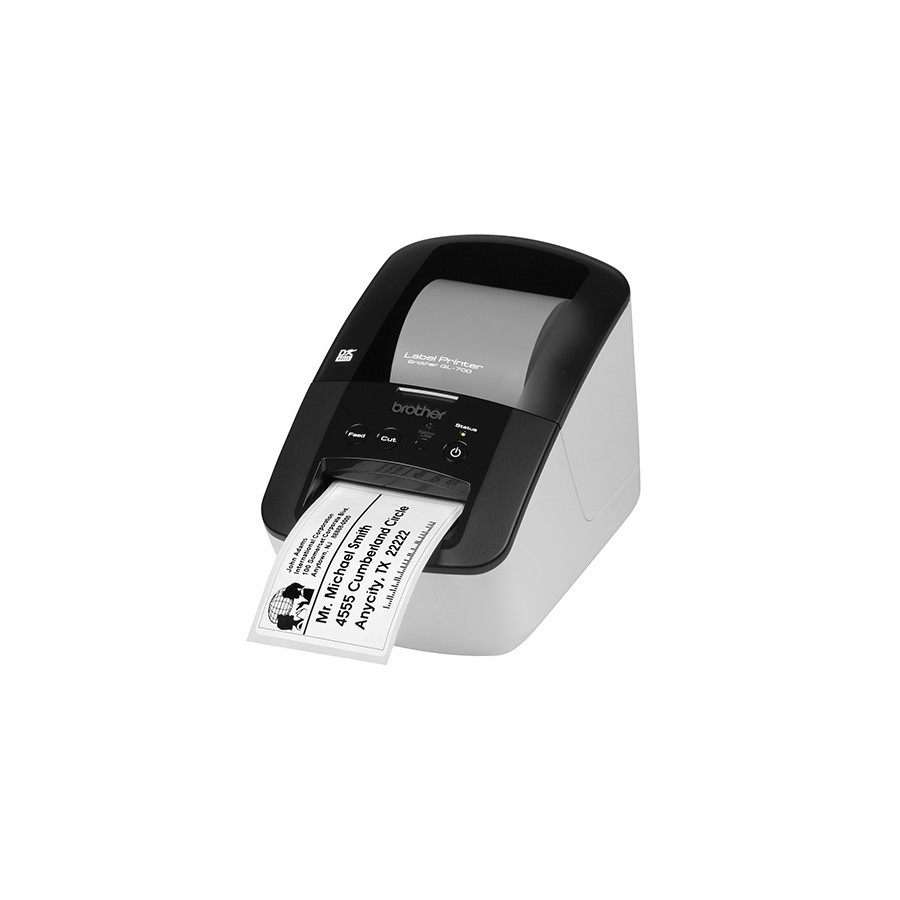IMPRESSORA ETIQUETAS BROTHER QL-700 USB CORTE AUTOMÁTICO