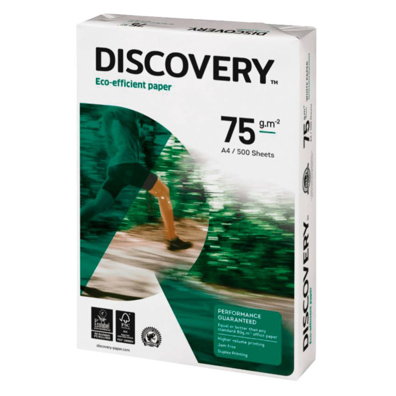 Papel Fotocopia A4 75g Discovery Branco