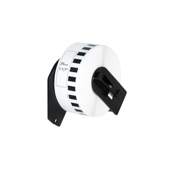 Etiquetas Compativeis Brother DK22210 29mm x 30.48m Rolo Branco