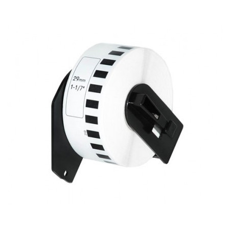 Etiquetas Compativeis Brother DK22210 29mm x 30.48m Rolo Branco