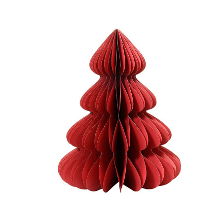 Árvore de papel vermelho ø48 x 60 cm