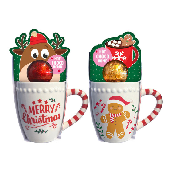 Caneca com asa bengala doce