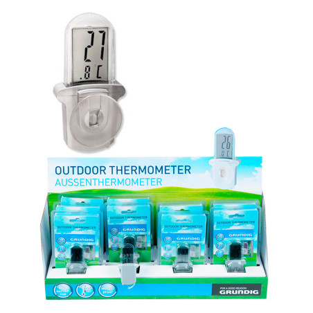 Termómetro exterior digital com ventosa