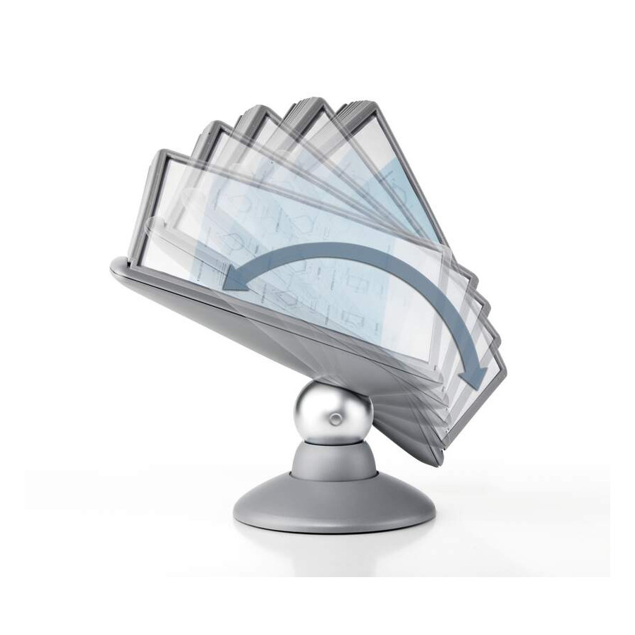 Suporte Mesa Rotativo 360º Sherpa Motion A4 Preto Durable