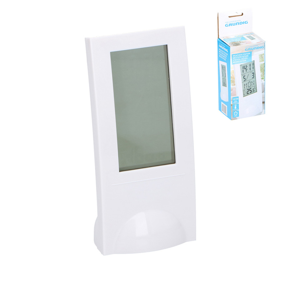 Estação meteorológica branca grundig