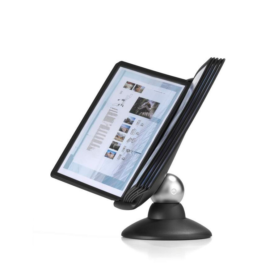 Suporte Mesa Rotativo 360º Sherpa Motion A4 Preto Durable