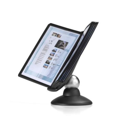 Suporte Mesa Rotativo 360º Sherpa Motion A4 Preto Durable