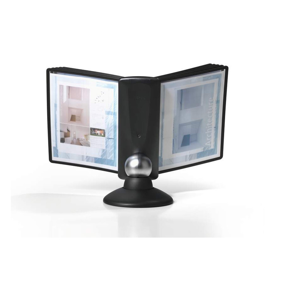 Suporte Mesa Rotativo 360º Sherpa Motion A4 Preto Durable