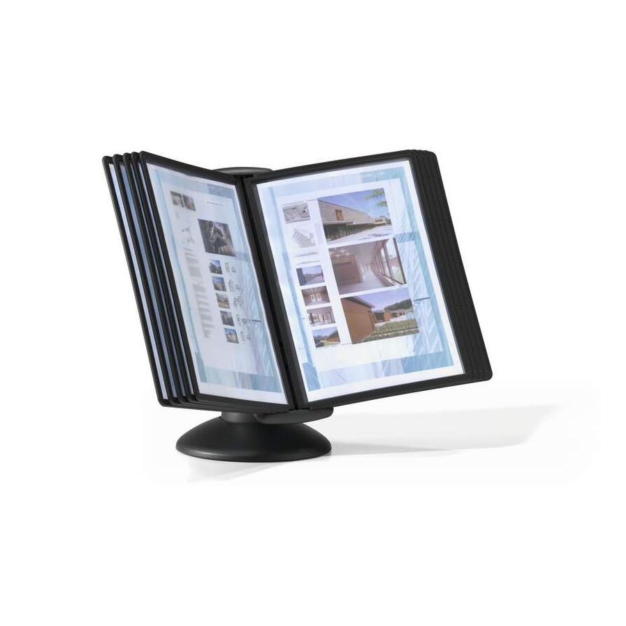 Suporte Mesa Rotativo 360º Sherpa Motion A4 Preto Durable