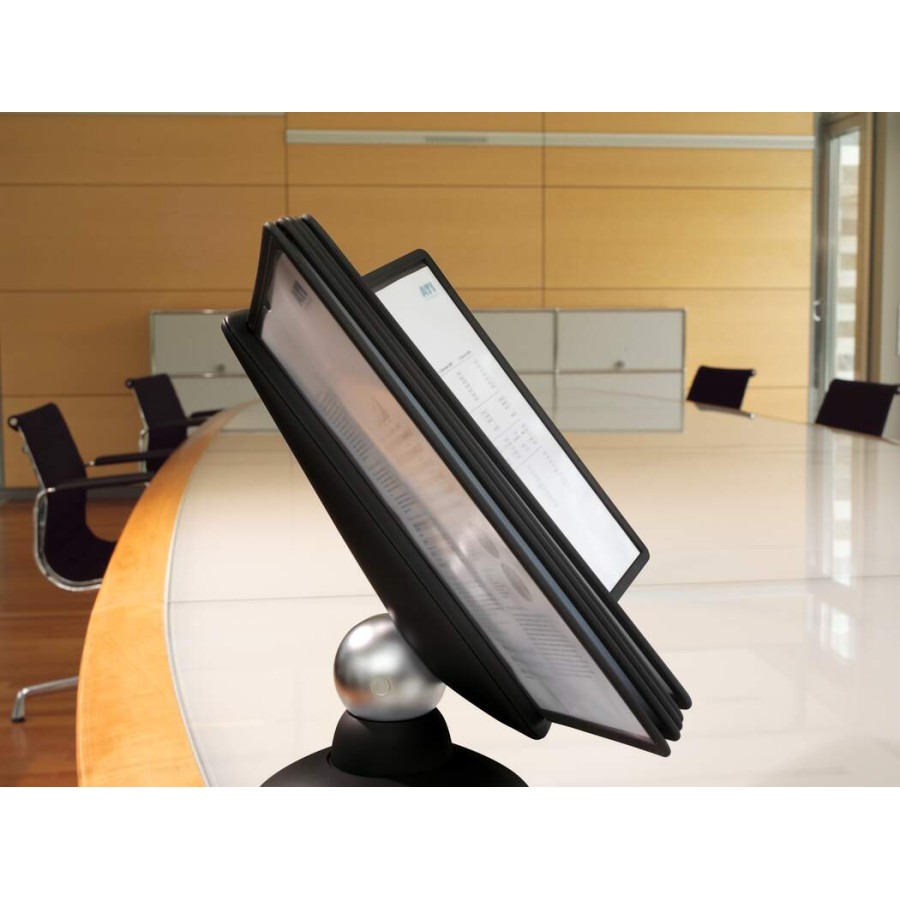 Suporte Mesa Rotativo 360º Sherpa Motion A4 Preto Durable