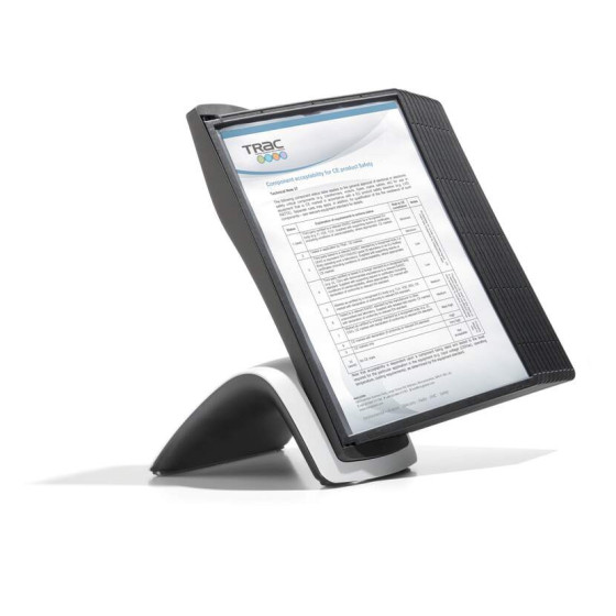 Suporte Mesa 10 Bolsas Sherpa Style A4 Preto Durable