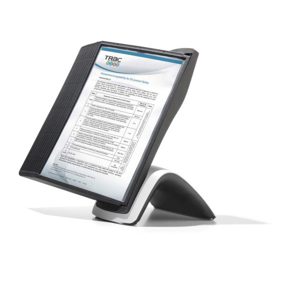 Suporte Mesa 10 Bolsas Sherpa Style A4 Preto Durable