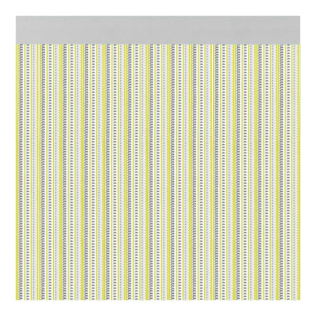 Cortina per porta modelo "brescia" amarela 90x210cm m63166 acudam