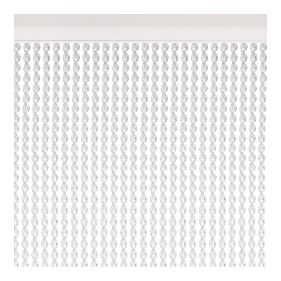 Cortina per porta modelo "malta" transparente 90x210cm m63250 acudam