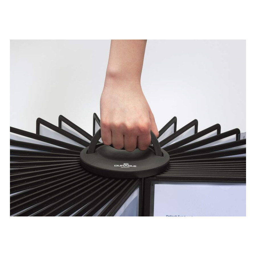 Suporte Mesa 360º Sherpa Carroucel A4 Preto Durable