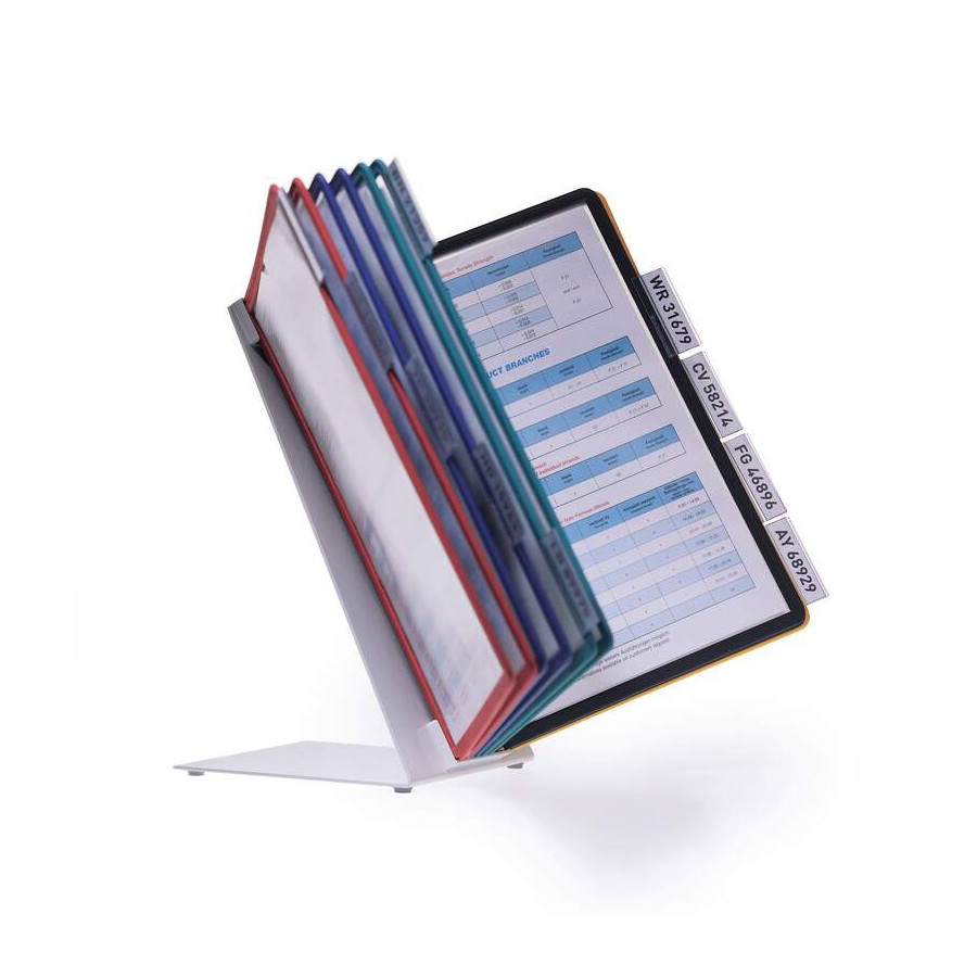 Suporte Mesa 10 Bolsas Vario Table 10 A4 Color Durable