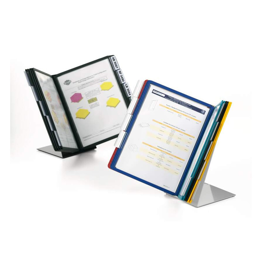 Suporte Mesa 10 Bolsas Vario Table 10 A4 Color Durable