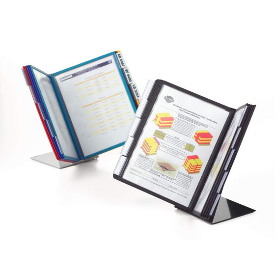 Suporte Mesa 10 Bolsas Vario Table 10 A4 Color Durable