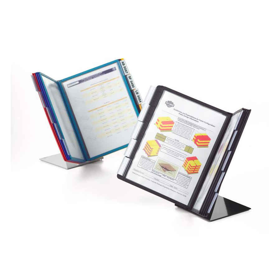 Suporte Mesa 10 Bolsas Vario Table 10 A4 Color Durable