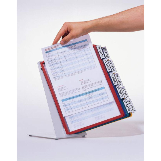 Suporte Mesa 10 Bolsas Vario Table 10 A4 Color Durable