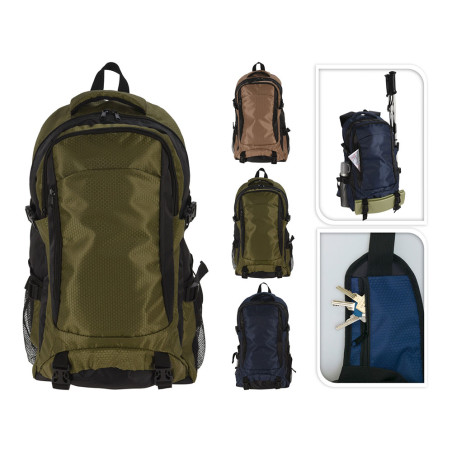 Mochila dobrável 40l cores sortidas